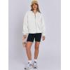 imageANRABESS Womens Zip up Oversized Sweatshirts Fleece jacket Coat Long Sleeve Casual Hoodie 2025 Fall Teen Girl Top ClothesBeige