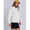 imageANRABESS Womens Zip up Oversized Sweatshirts Fleece jacket Coat Long Sleeve Casual Hoodie 2025 Fall Teen Girl Top ClothesBeige