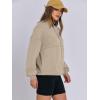 imageANRABESS Womens Zip up Oversized Sweatshirts Fleece jacket Coat Long Sleeve Casual Hoodie 2025 Fall Teen Girl Top ClothesBrown