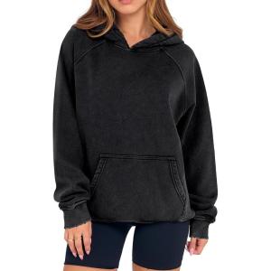 imageANRABESS Womens Acid Wash Hoodie Oversized Long Sleeve 2025 Fall Fashion SweatshirtsBlack