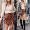 imageANRABESS Long Sleeve Shirts for Women Lace V Neck Rib Knit Slim Fit Basic Tee Tops 2025 Casual TShirt Going Out Fall OutfitsBeige