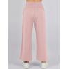 imageANRABESS Women 2 Piece Outfits Summer Lounge Sets Mock Neck Top Wide Leg Pants Casual Fashion Tracksuit 2025 Travel ClothesLight Pink
