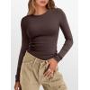 imageANRABESS Women Long Sleeve Thermal Top Crewneck Slim Fit Shirts 2025 Fall Basic Tee Casual Winter Warm Undershirts ClothesBrown
