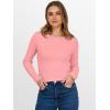 imageANRABESS Women Long Sleeve Thermal Top Crewneck Slim Fit Shirts 2025 Fall Basic Tee Casual Winter Warm Undershirts ClothesCoral Red