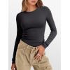 imageANRABESS Women Long Sleeve Thermal Top Crewneck Slim Fit Shirts 2025 Fall Basic Tee Casual Winter Warm Undershirts ClothesDeep Grey