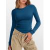 imageANRABESS Women Long Sleeve Thermal Top Crewneck Slim Fit Shirts 2025 Fall Basic Tee Casual Winter Warm Undershirts ClothesDeep Lake Blue
