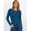 imageANRABESS Women Long Sleeve Thermal Top Crewneck Slim Fit Shirts 2025 Fall Basic Tee Casual Winter Warm Undershirts ClothesDeep Lake Blue