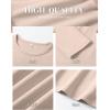 imageANRABESS Women Long Sleeve Thermal Top Crewneck Slim Fit Shirts 2025 Fall Basic Tee Casual Winter Warm Undershirts ClothesGrey Camel