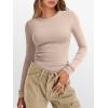 imageANRABESS Women Long Sleeve Thermal Top Crewneck Slim Fit Shirts 2025 Fall Basic Tee Casual Winter Warm Undershirts ClothesGrey Camel