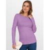 imageANRABESS Women Long Sleeve Thermal Top Crewneck Slim Fit Shirts 2025 Fall Basic Tee Casual Winter Warm Undershirts ClothesMauve