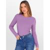 imageANRABESS Women Long Sleeve Thermal Top Crewneck Slim Fit Shirts 2025 Fall Basic Tee Casual Winter Warm Undershirts ClothesMauve