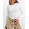 imageANRABESS Women Long Sleeve Thermal Top Crewneck Slim Fit Shirts 2025 Fall Basic Tee Casual Winter Warm Undershirts ClothesWhite