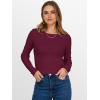 imageANRABESS Women Long Sleeve Thermal Top Crewneck Slim Fit Shirts 2025 Fall Basic Tee Casual Winter Warm Undershirts ClothesWine Red