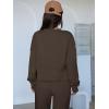 imageANRABESS Womens 2 Piece Outfits Lounge Sets Cropped Sweatshirt ampamp Joggers Fashion Sweatsuit Sweat Set 2025 Fall Travel OutfitsCoffee