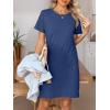 imageANRABESS Womens Summer Casual T Shirt Dresses Short Sleeve Crewneck Striped Mini Shift Dress 2025 Beach Vacation OutfitsBlue