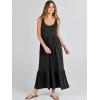 imageANRABESS Womens Summer Sleeveless Maxi Sundress Swing Casual Flowy Tiered Shirts Dress Beach Travel Vacation OutfitsBlack