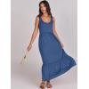 imageANRABESS Womens Summer Sleeveless Maxi Sundress Swing Casual Flowy Tiered Shirts Dress Beach Travel Vacation OutfitsBlue