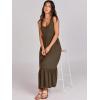 imageANRABESS Womens Summer Sleeveless Maxi Sundress Swing Casual Flowy Tiered Shirts Dress Beach Travel Vacation OutfitsCoffee