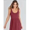 imageANRABESS Womens Summer Sleeveless Maxi Sundress Swing Casual Flowy Tiered Shirts Dress Beach Travel Vacation OutfitsDark Red