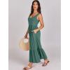 imageANRABESS Womens Summer Sleeveless Maxi Sundress Swing Casual Flowy Tiered Shirts Dress Beach Travel Vacation OutfitsGrass
