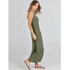 imageANRABESS Womens Summer Sleeveless Maxi Sundress Swing Casual Flowy Tiered Shirts Dress Beach Travel Vacation OutfitsGreen