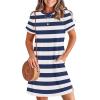 Navy Blue Stripe