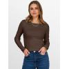 imageANRABESS Women Long Sleeve Thermal Top Crewneck Slim Fit Shirts 2025 Fall Basic Tee Casual Winter Warm Undershirts ClothesCoffee