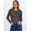 imageANRABESS Women Long Sleeve Thermal Top Crewneck Slim Fit Shirts 2025 Fall Basic Tee Casual Winter Warm Undershirts ClothesDark Grey