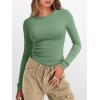 imageANRABESS Women Long Sleeve Thermal Top Crewneck Slim Fit Shirts 2025 Fall Basic Tee Casual Winter Warm Undershirts ClothesGreen