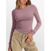 imageANRABESS Women Long Sleeve Thermal Top Crewneck Slim Fit Shirts 2025 Fall Basic Tee Casual Winter Warm Undershirts ClothesGrey Pink