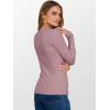 imageANRABESS Women Long Sleeve Thermal Top Crewneck Slim Fit Shirts 2025 Fall Basic Tee Casual Winter Warm Undershirts ClothesGrey Pink