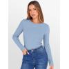 imageANRABESS Women Long Sleeve Thermal Top Crewneck Slim Fit Shirts 2025 Fall Basic Tee Casual Winter Warm Undershirts ClothesLight Blue