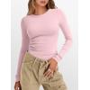 imageANRABESS Women Long Sleeve Thermal Top Crewneck Slim Fit Shirts 2025 Fall Basic Tee Casual Winter Warm Undershirts ClothesLight Pink