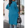 imageANRABESS Womens Long Cardigan Sweater 2025 Fall Fashion Casual Oversized Knit Open Front Coatigan Jacket Coat OutfitsLake
