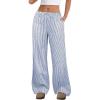Blue White Stripe