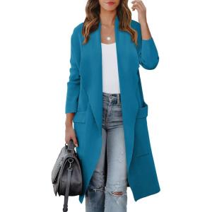 imageANRABESS Womens Long Cardigan Sweater 2025 Fall Fashion Casual Oversized Knit Open Front Coatigan Jacket Coat OutfitsLake