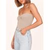 imageANRABESS Tube Top for Women Summer Strapless Bandeau Knit Twist Knot Corset Crop Basic Tank Top 2025 Vacation Outfits ClothesApricot