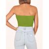 imageANRABESS Tube Top for Women Summer Strapless Bandeau Knit Twist Knot Corset Crop Basic Tank Top 2025 Vacation Outfits ClothesGreen
