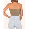 imageANRABESS Tube Top for Women Summer Strapless Bandeau Knit Twist Knot Corset Crop Basic Tank Top 2025 Vacation Outfits ClothesKhaki