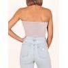 imageANRABESS Tube Top for Women Summer Strapless Bandeau Knit Twist Knot Corset Crop Basic Tank Top 2025 Vacation Outfits ClothesPink