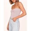 imageANRABESS Tube Top for Women Summer Strapless Bandeau Knit Twist Knot Corset Crop Basic Tank Top 2025 Vacation Outfits ClothesPink