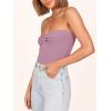 imageANRABESS Tube Top for Women Summer Strapless Bandeau Knit Twist Knot Corset Crop Basic Tank Top 2025 Vacation Outfits ClothesPurple