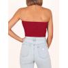 imageANRABESS Tube Top for Women Summer Strapless Bandeau Knit Twist Knot Corset Crop Basic Tank Top 2025 Vacation Outfits ClothesRed