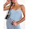 imageANRABESS Tube Top for Women Summer Strapless Bandeau Knit Twist Knot Corset Crop Basic Tank Top 2025 Vacation Outfits ClothesSky