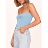 imageANRABESS Tube Top for Women Summer Strapless Bandeau Knit Twist Knot Corset Crop Basic Tank Top 2025 Vacation Outfits ClothesSky