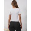 imageANRABESS Womens 2025 Summer Short Sleeve Tops Ribbed Knit Henley Button Up Slim Fit Basic Casual T Shirts Blouse Fall OutfitsWhite