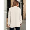 imageANRABESS Womens Long Sleeve Henley Tops Tunic Sweatshirt Loose Slit Casual Button Shirts Pullover 2025 Fall Winter OutfitsBeige