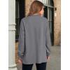 imageANRABESS Womens Long Sleeve Henley Tops Tunic Sweatshirt Loose Slit Casual Button Shirts Pullover 2025 Fall Winter OutfitsGrey