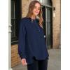 imageANRABESS Womens Long Sleeve Henley Tops Tunic Sweatshirt Loose Slit Casual Button Shirts Pullover 2025 Fall Winter OutfitsNavy Blue