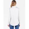 imageANRABESS Blouse for Women Dressy Casual Satin Long Sleeve Button Down Shirts 2025 Fall Outfits Office Business Work TopsWhite